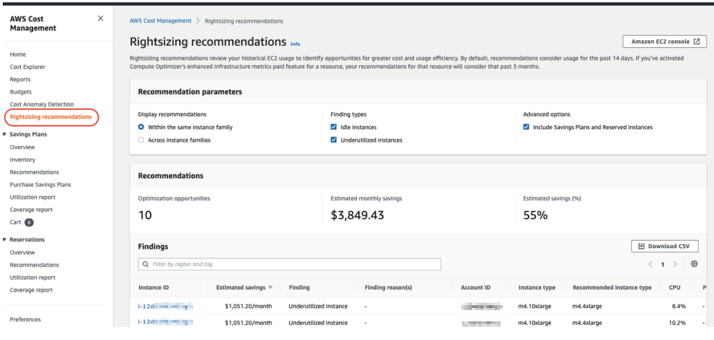 right-sizing-recommendations