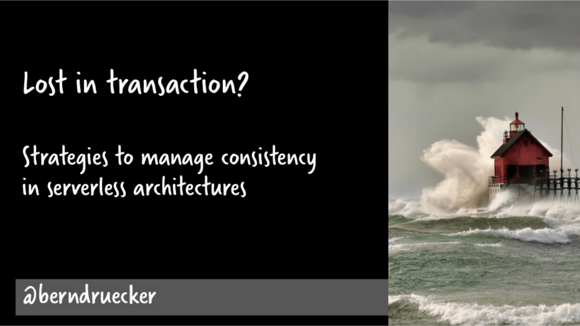 Bernd Rücker - ServerlessDays Hamburg